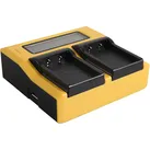 PATONA Dual LCD Ladegerät für für Fujifilm NP-T125