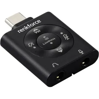 Renkforce USB 2.0 Telefon analog Apple iPad/iPhone/iPod Adapter[1x 2.0 Stecker - 2x (RF-6615888)