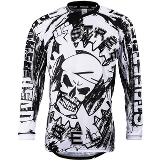 Broken Head MX Jersey Street Rebel Schwarz-Weiß