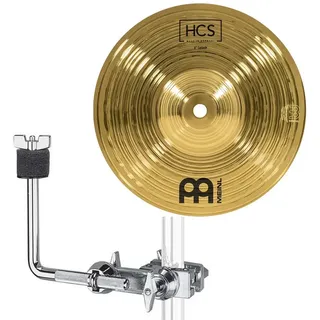 Meinl HCS 8 Splash Becken mit Dixon PA-ACM-SP Becken-Halter (3.74", Becken), Becken