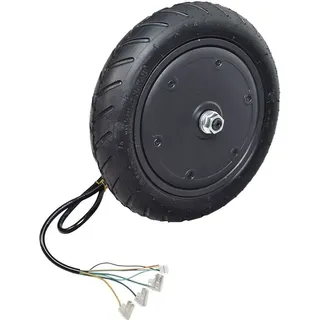 TechPunt Vorderrad mit 350 Watt Motor für Xiaomi M365 Scooter - Schwarz