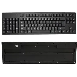 Greensen Linkshänder-Tastatur, Ergonomische Bürotastatur mit 109 Tasten, Micro-USB-Design für Geschäftsbuchhaltung und Designer (US-Layout, englische Tastatur)