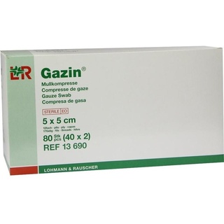 Lohmann & Rauscher GAZIN Mullkompresse 5x5cm 12fach steril