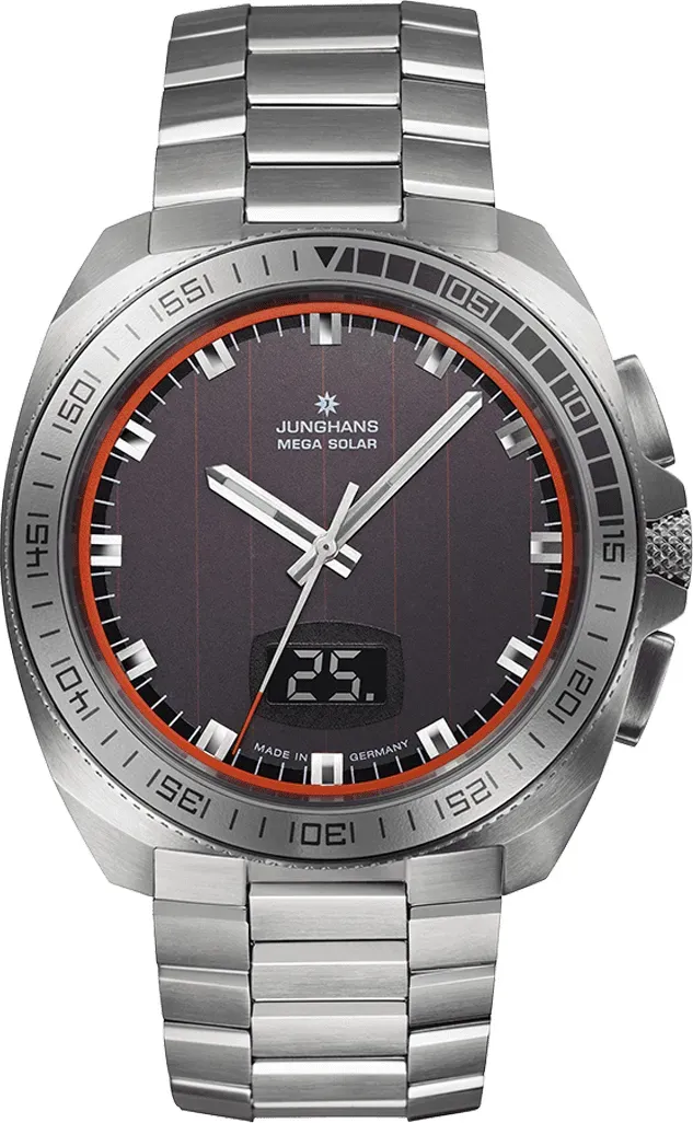 JUNGHANS 1972 Mega Solar Herrenuhr 56/4211.44