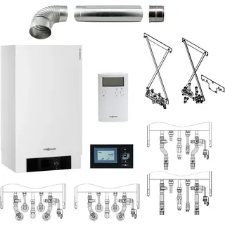 Viessmann Gas-Heizwert-Kombitherme Vitopend 200-W, 18 kW