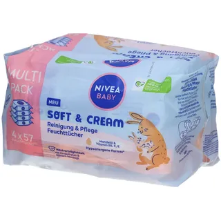 NIVEA BABY Soft&Cream&Pflege Feuchttuecher