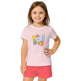 Paw Patrol Schlafanzug - Skye und Everest Kurzarm in rosa/pink & Gr.: 98/104