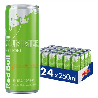 Red Bull Energy Drink Summer Edition Curuba-Holunderblüte Dose, The 24x0,25l