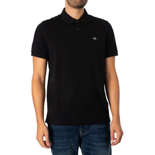 GANT Poloshirt - Schwarz XL
