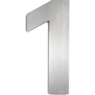 CMD Hausnummer Edelstahl Groß