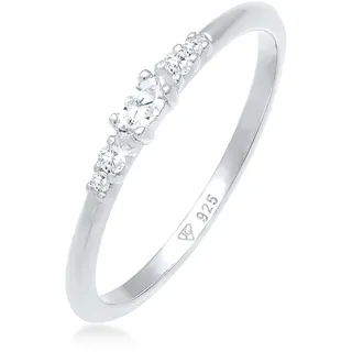 Elli - Zirkonia Marquise Elegant Verlobung 925 Silber Ringe Damen (49.99 € / )