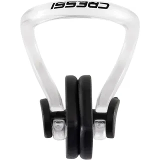 Cressi Comfort Nose Clip - Nasenklammer, um das Eindringen von Wasser beim Schwimmen zu verhindern, Schwarz, Einheitsgröße, Erwachsene