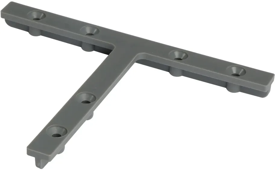 Kovalex® Verbinder für Alu-Unterkonstruktion, schwarz, 4 Stück pro Beutel