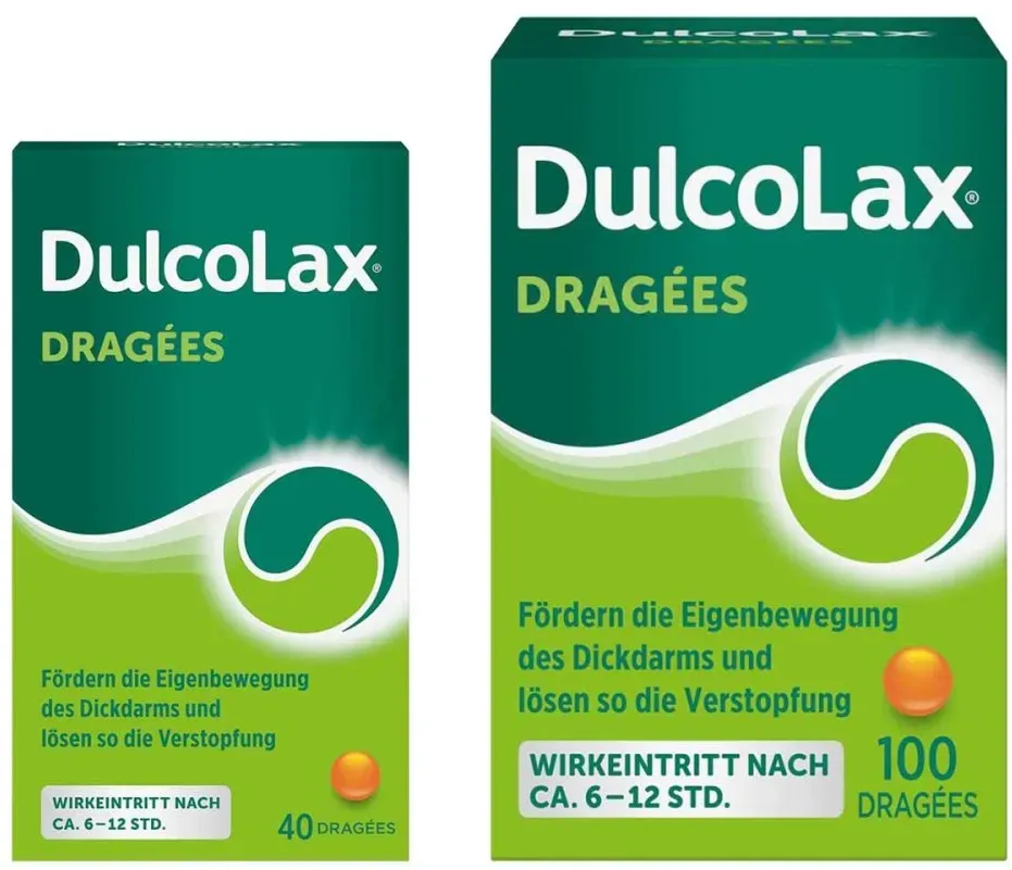Dulcolax Dragees - Abführmittel bei Verstopfung mit Bisacodyl