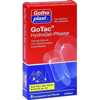 Gothaplast Verbandpflasterfabrik GmbH GoTac Hydro Gel-Pflaster 8 St.