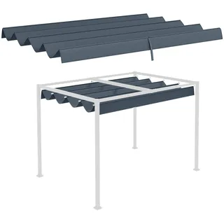 Outsunny Ersatzdach für Pergola 3x2,5 m Dunkelgrau