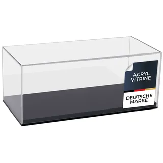 HMF 46804 Acryl Vitrine für Modellautos, Figuren, 34 x 16 x 14 cm