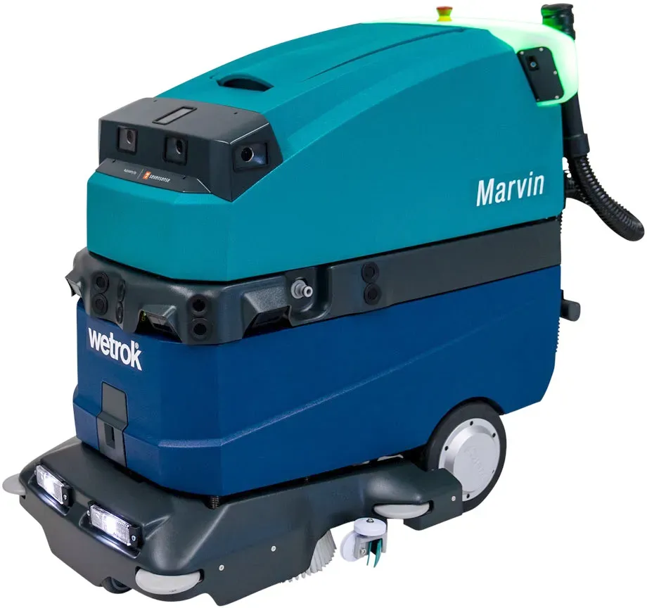 Wetrok Robomatic Marvin – Reinigungsroboter mit Lithium-Eisenphosphat-Batterie f...