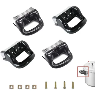 4 Stueck Kochtopf Seite Seitlichen StuetzgriffErsatzteil Topfgriff Griff Set ...