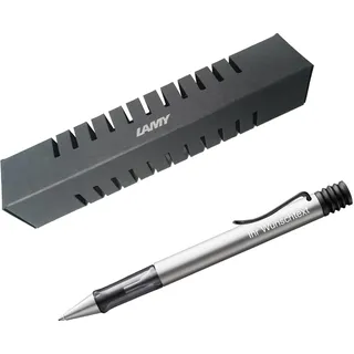 Lamy Kugelschreiber Al-star Modell 225, inkl. Laser-Gravur, Aluminium whitesilver eloxiert