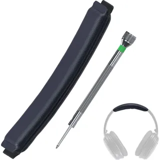 MMobiel Stirnband Ersatz für Bose (QC35, QC35 II, - QC45) – Protein PU Kopfbandpolster Headset Kopfkissen-Abdeckung Reparaturteil Blau
