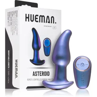 HUEMAN Asteroid Rimming Anal Plug Butt-Plug rotierend vibrierend 13.5 cm
