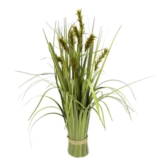 Grasbündel Fuchsschwanzgras Stehgras Gras Kunst Kunstgras Unechte Blumen Pflanze Grünpflanze Künstliches Ziergras Dekogras Grasarrangement Borstenhirse Panicoideae Süßgräser Setaria