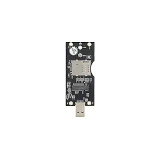 Sxhlseller SIM-Kartenverlängerung für M.2 NGFF B-Schlüssel, USB 3.0 Riser-Karte mit Integriertem SIM-Kartensteckplatz Adapter-Set