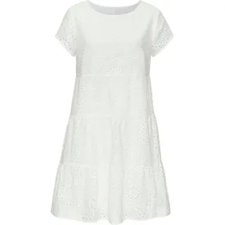 Buffalo Spitzenkleid Damen weiß Gr.34