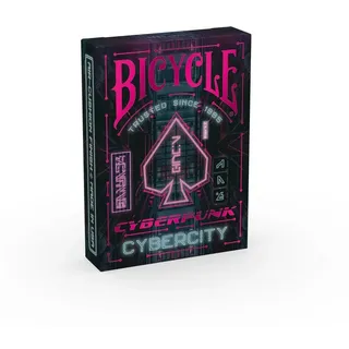 Bicycle Bicycle® Cyberpunk Cyber City Spielkarten Kartenspiel Pokerkarten