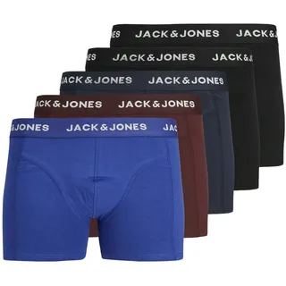 JACK & JONES Jack&Jones JACBLACK FRIDAY TRUNKS 5 Pack & Jones Herren Boxershort 5er - Blau - Schwarz