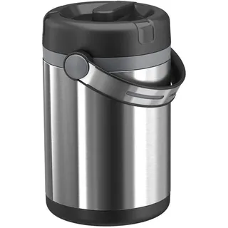 Emsa Mobility Speisegefäß edelstahl/schwarz 1,2 l