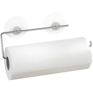 Wenko Static-Loc® Küchenrollenhalter Chrom Silber glänzend
