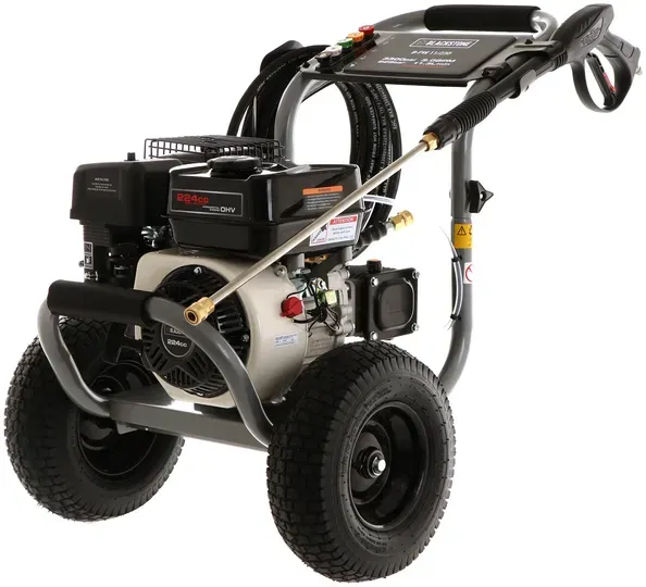 BlackStone B-PW 11/230  Benzin Hochdruckreiniger  228 bar  678 l/h  Motor DH225  mit Pumpe von Annovi & Reverberi