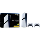 PLAYSTATION 5 Konsolen-Set "PlayStation 5 Pro Konsole inkl. zweitem DualSense Wireless-Controller", schwarz-weiß (weiß, schwarz), B:8,9cm H:21,6cm T:38,8cm, Spielekonsolen, Topseller