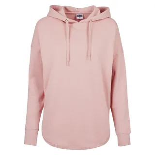 URBAN CLASSICS Rundhalspullover Urban Classics Damen Ladies Oversized Terry Hoody (1-tlg) rosa S (36)