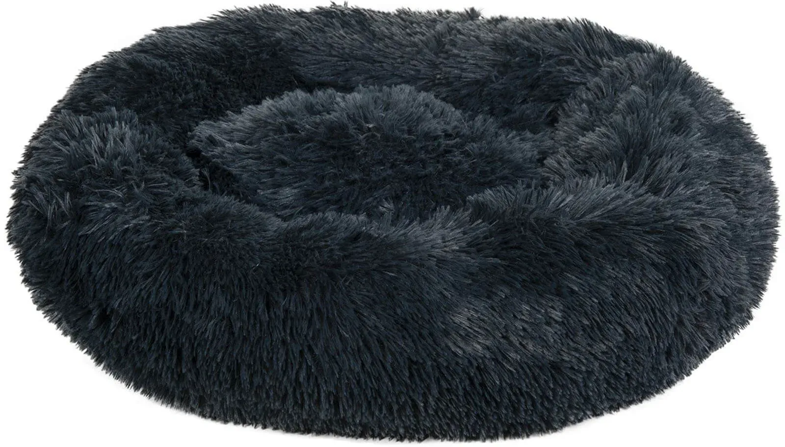 Hundebett Fluffy Hundekissen Dunkelgrau / 60 cm x 25 cm