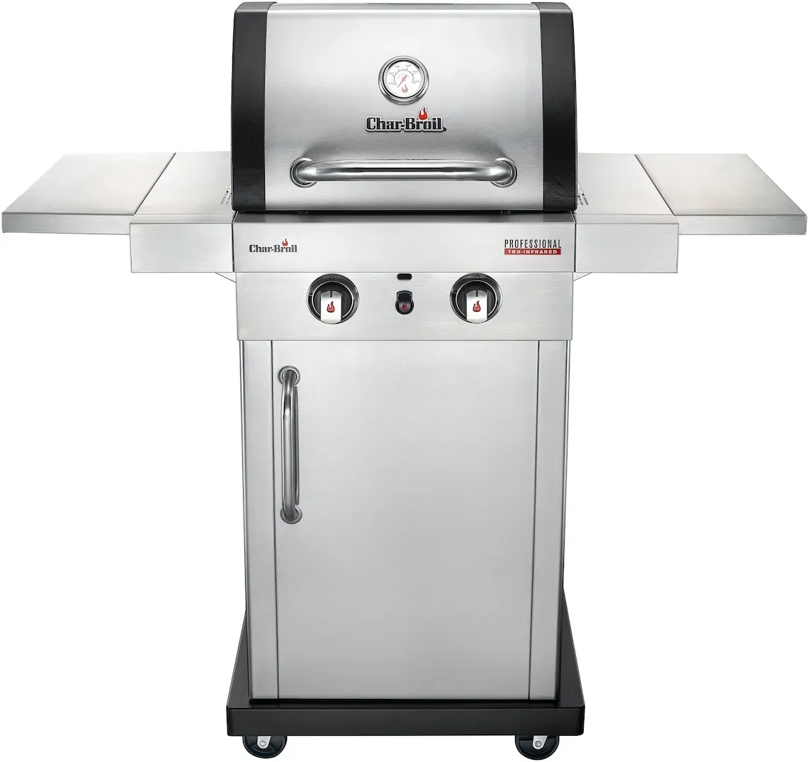 Char-Broil Gasgrill Professional 2200 S + TRU-InfraredTM Technology + Deckelthermometer + SureFire Zündung + Warmhalterost #140732