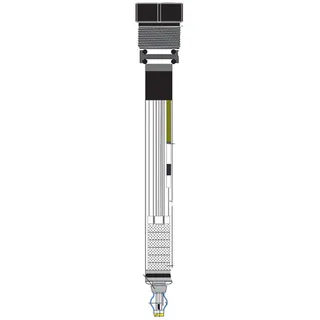 SI Analytics ProcessLine-pH/Redox-Einstabmesskette mit Schraubsteckkopf (ATEX II 1/2G), Polymerelektrolyt, 2-Lochdiphragma, Pl Petr-225 Vp