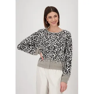 Monari Strickjacke mit angesagtem Leopardenmuster - 38