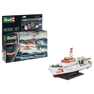 REVELL Seenotkreuzer Hermann Marwede 1:200