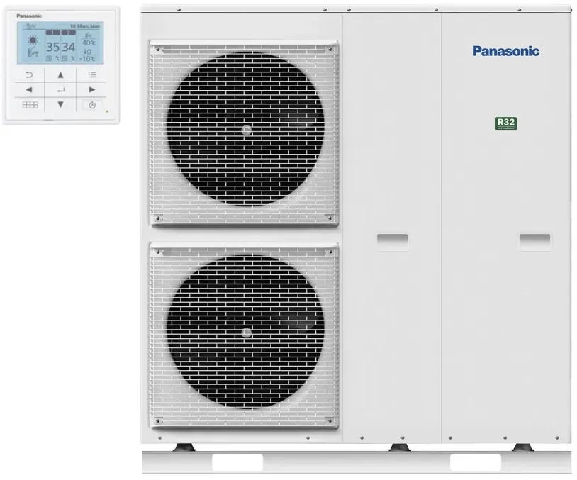 Panasonic Aquarea T-CAP Monoblock-Wärmepumpe, 12 kW, Gen. J, 400 V
