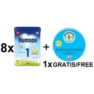 Humana Anfangsmilch 1 8 x 750 g