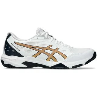 Asics Herren Gel-Rocket 11 Sneaker, Weißes reines Gold, 44.5