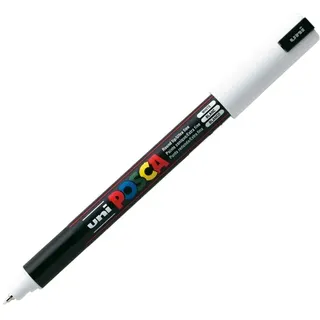 Uni Mitsubishi POSCA Filzstift 1 St. 0,7 mm weiß