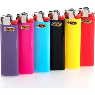 BIC Feuerzeug: Slim J23 | Farb-Mix | 10 Stück
