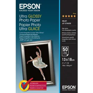 Epson Ultra Glossy 13 x 18 cm 300 g/m2 50 Blatt