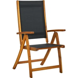 vidaXL Garten-Essgruppe 7-tlg. braun klappbar 41748