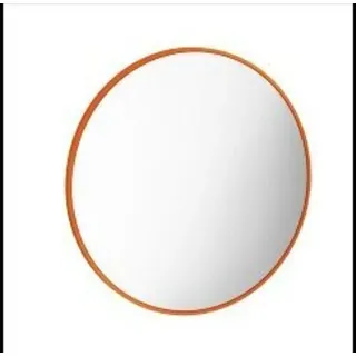 Vitra Sento Kids Spiegel 65867 600 x 18 x 600 mm, rund, Wandmontage, Korpus orange