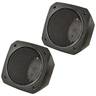 tomzz Audio 2800-017 Aufbau Lautsprecher Gehäuse für 100x100 mm DIN Lautsprecher Retro KFZ Boot LKW Baumaschinen